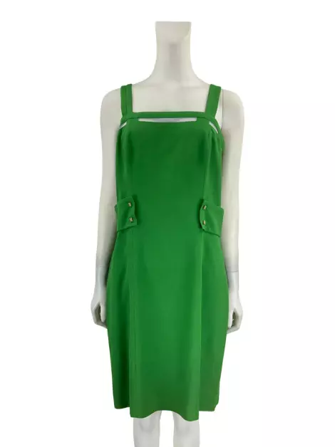 Vestido Saad Texturizado Verde