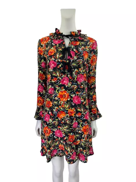 Vestido Sandro Curto Florido