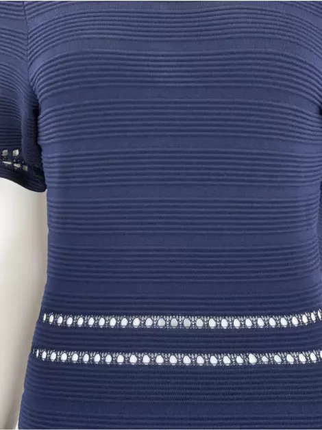 Vestido Sandro Curto Azul