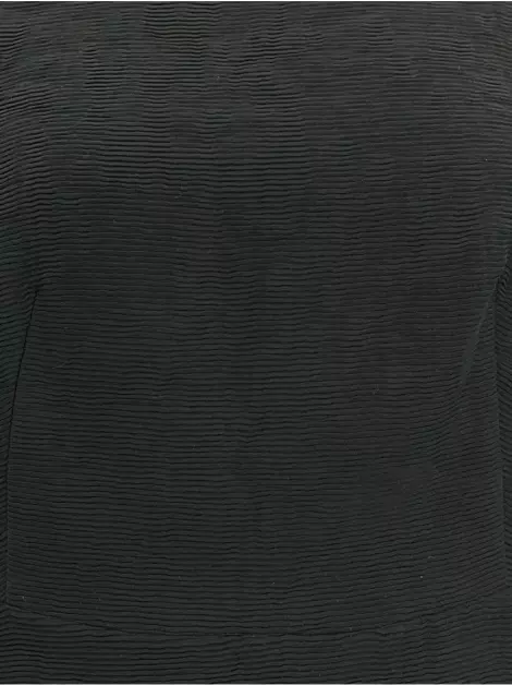 Vestido Sandro Texturizada Preto