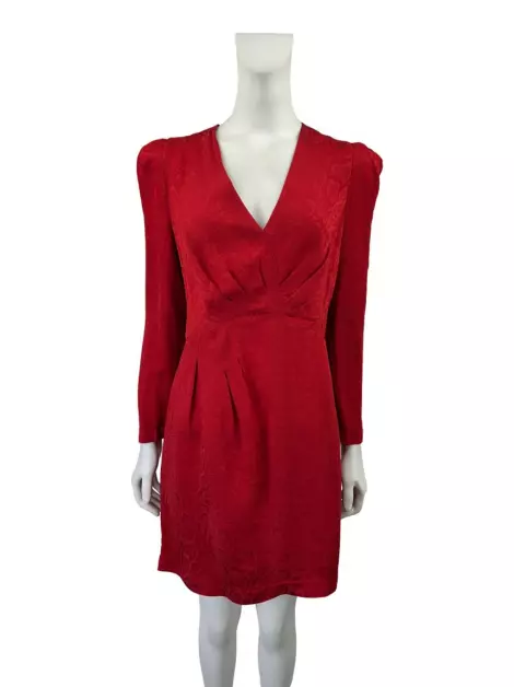 Vestido Sandro Curto Vermelho