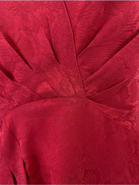 Vestido Sandro Curto Vermelho