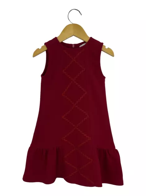 Vestido Silmara Babado Vermelho