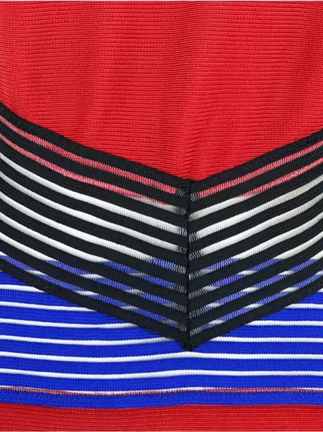 Vestido Skazi Curto Multicolor