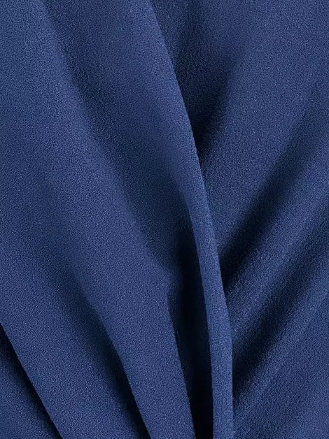 Vestido Skazi Texturizado Azul Marinho