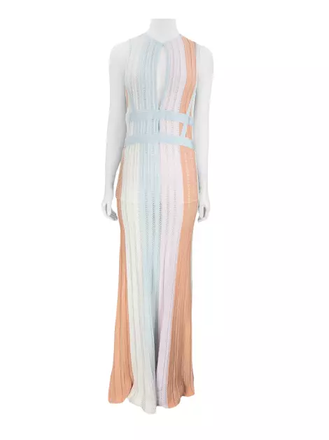Vestido Skazi Tricô Multicolor