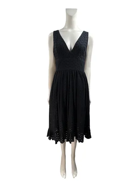 Vestido SouQ Vazado Preto