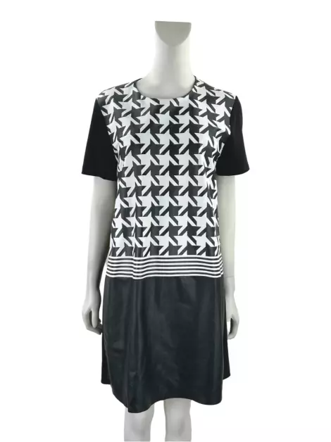 Vestido Sportmax Code Preto Estampado