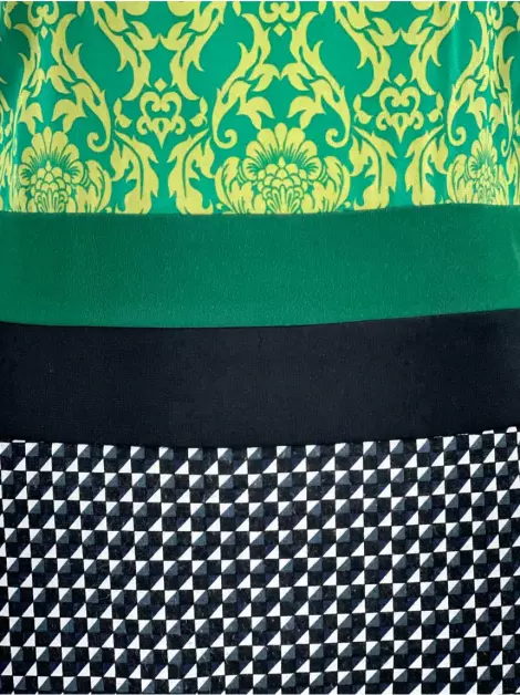 Vestido Sportmax Reto Estampado