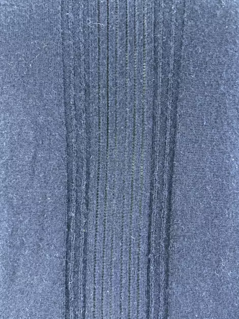 Vestido Tara Jarmon Renda Azul Marinho