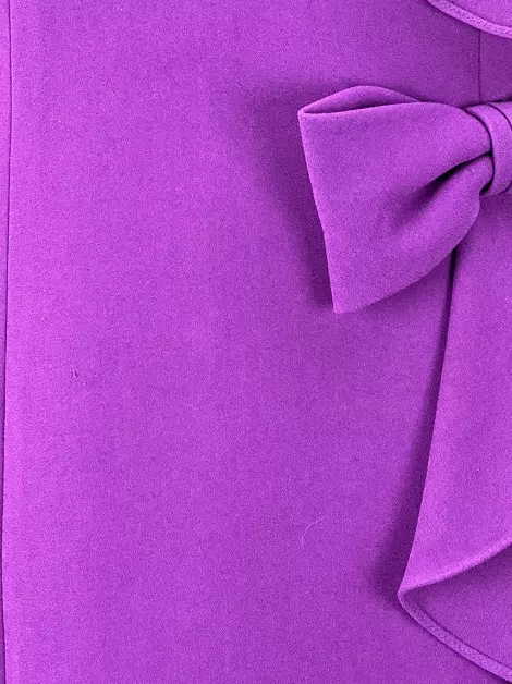 Vestido Teri Jon Texturizado Roxo