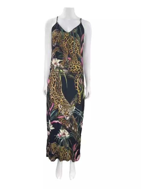 Vestido Tig Longo Estampado