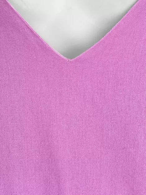 Vestido Tig Longo Rosa
