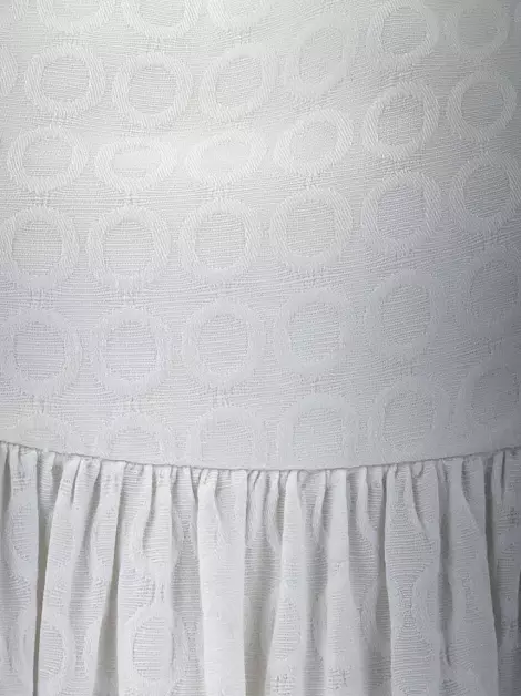 Vestido Tig Tecido Off-White