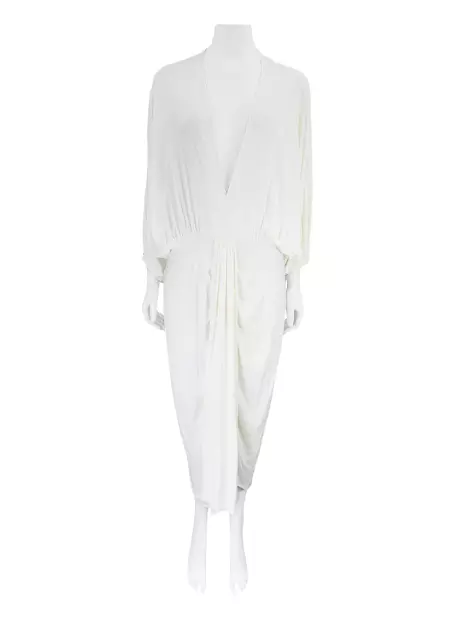 Vestido Tig Tecido Off White