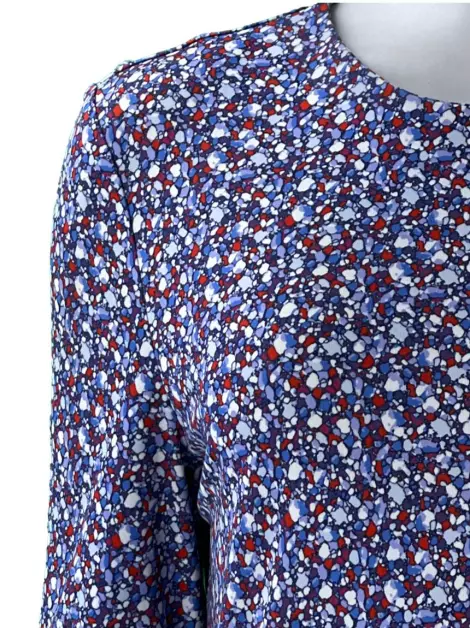 Vestido Tory Burch Curto Estampado