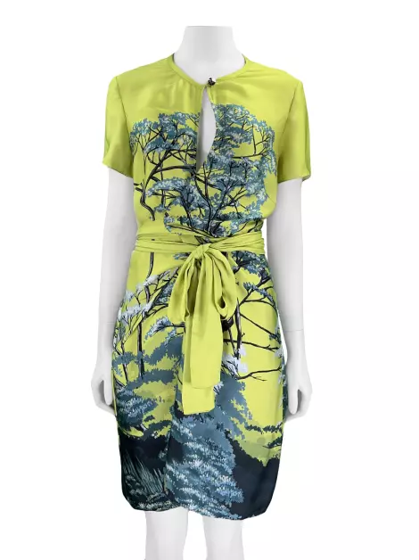 Vestido Tufi Duek Amarração Estampado