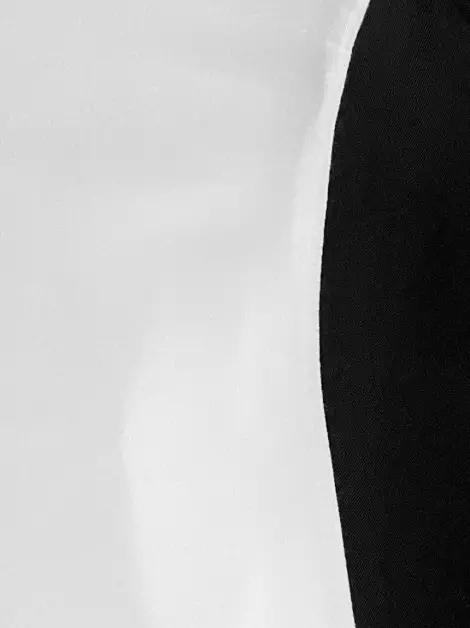 Vestido Tufi Duek Curto Bicolor