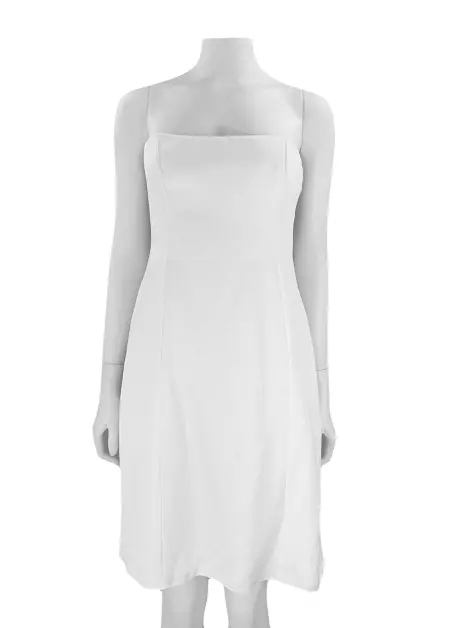 Vestido Tufi Duek Curto Branco