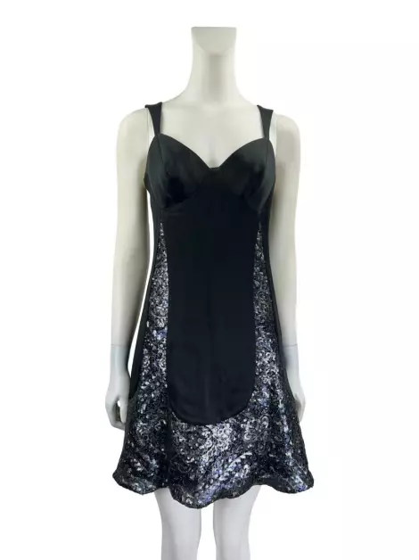 Vestido Tufi Duek Curto Preto