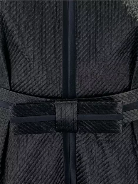 Vestido Tufi Duek Laço Preto
