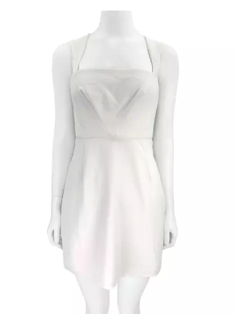 Vestido Tufi Duek Texturizado Cinza