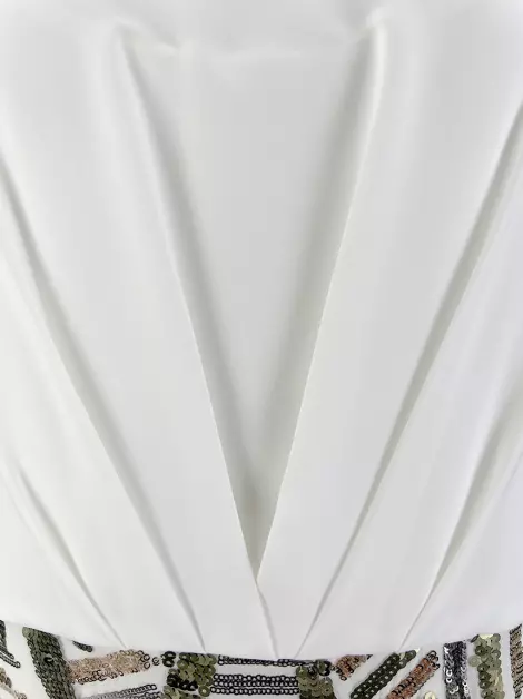 Vestido TVZ Bordado Branco