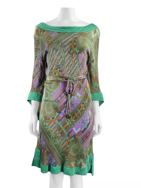Vestido Versace Collection Estampado