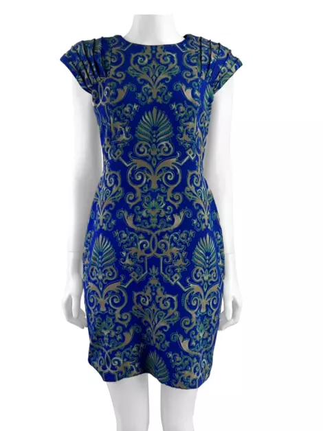 Vestido Versace Tecido Estampado