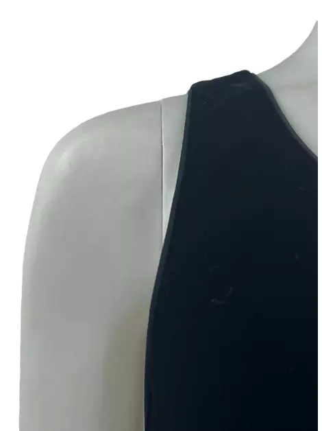 Vestido Vince. Aveludado Preto