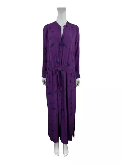 Vestido Vince. Seda Estampado