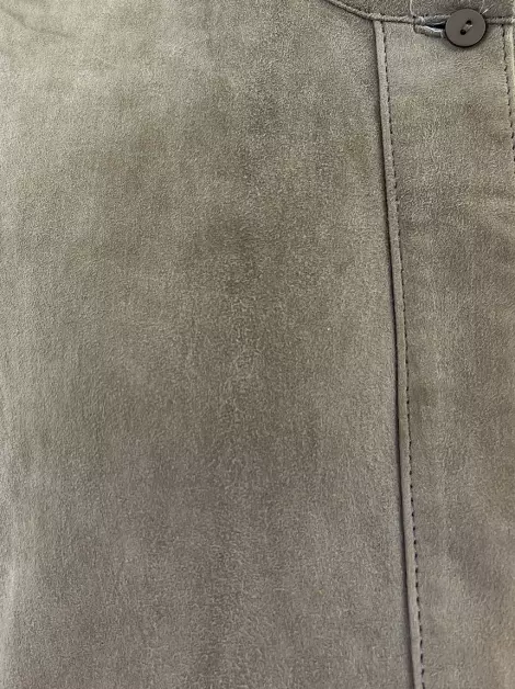 Vestido Vince. Suede Bege