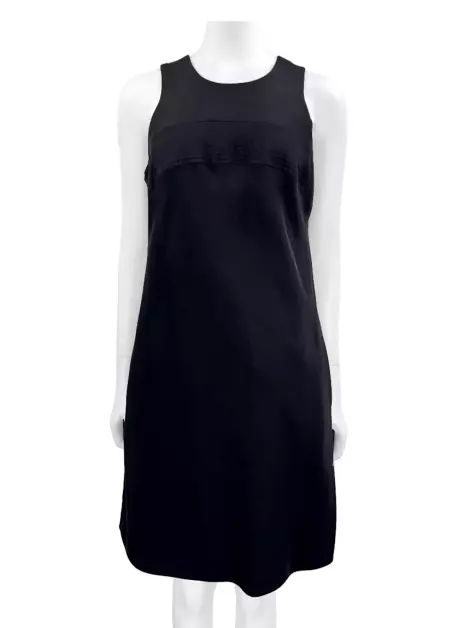 Vestido Vince. Tecido Preto