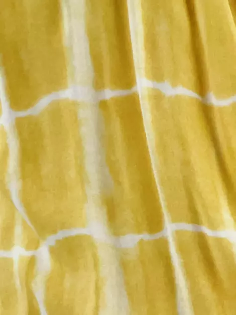 Vestido Vix Paula Hermanny Tecido Amarelo