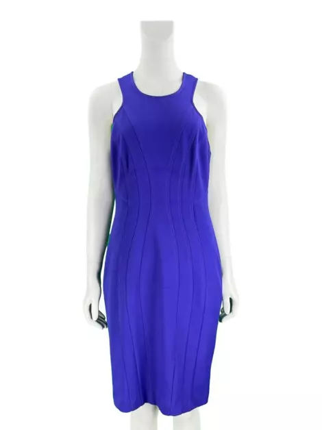 Vestido Zac Posen Curto Roxo