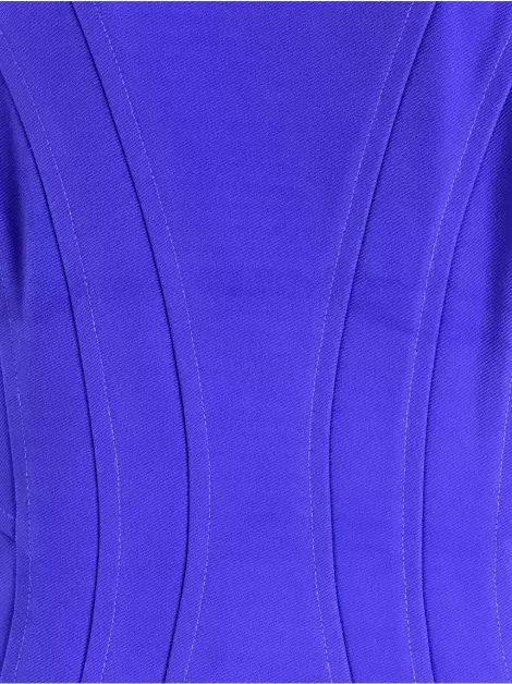 Vestido Zac Posen Curto Roxo