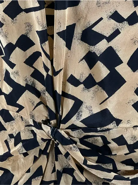 Vestido Zara Tecido Estampado