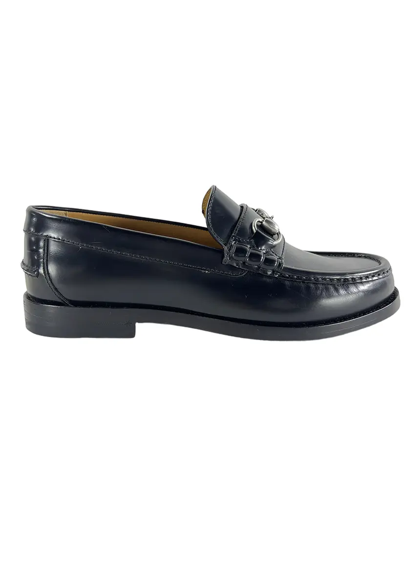 Mocassim e Loafer Gucci Couro Preto - DEOB1 Original | Etiqueta Única