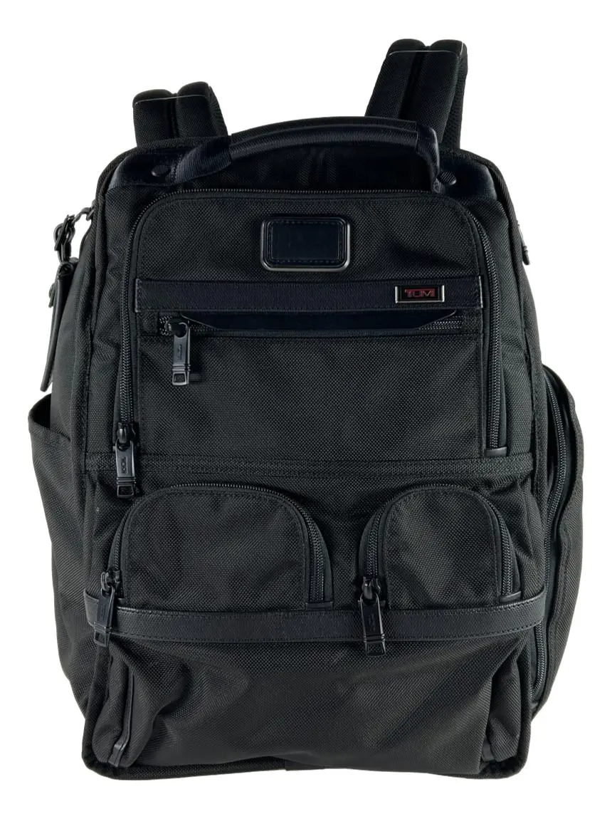 Mochila Tumi Alpha 3 Preta - CMZK12 Original | Etiqueta Única