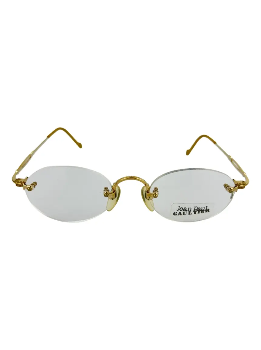 Óculos de Grau Jean Paul Gaultier 55-8108 Dourado - BHXS171