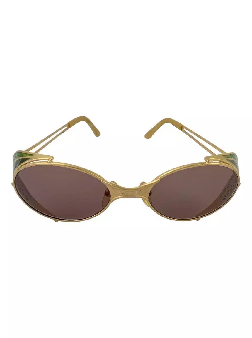 Óculos de Sol Jean Paul Gaultier 56-7109 Dourado - BHXS71 Original