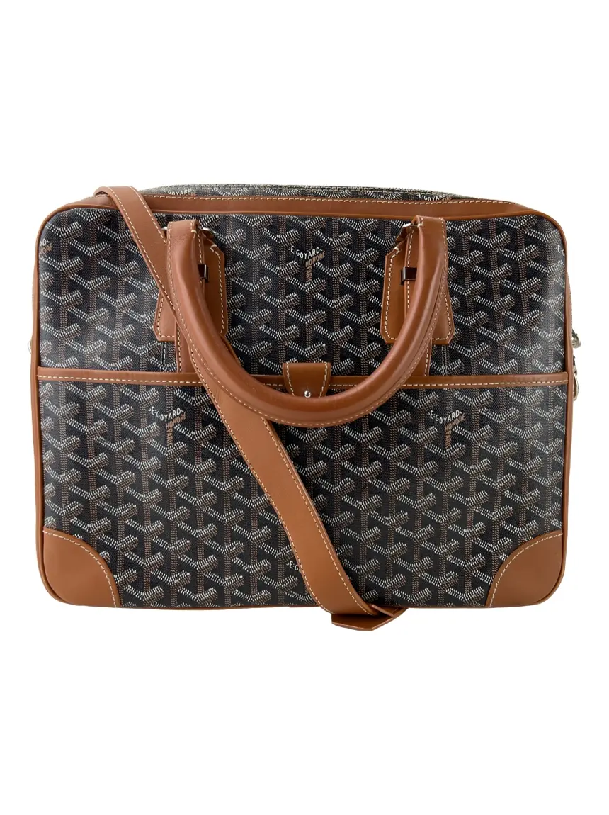 Pasta Goyard Ambassade Goyardine Marrom - FKJ110 Original