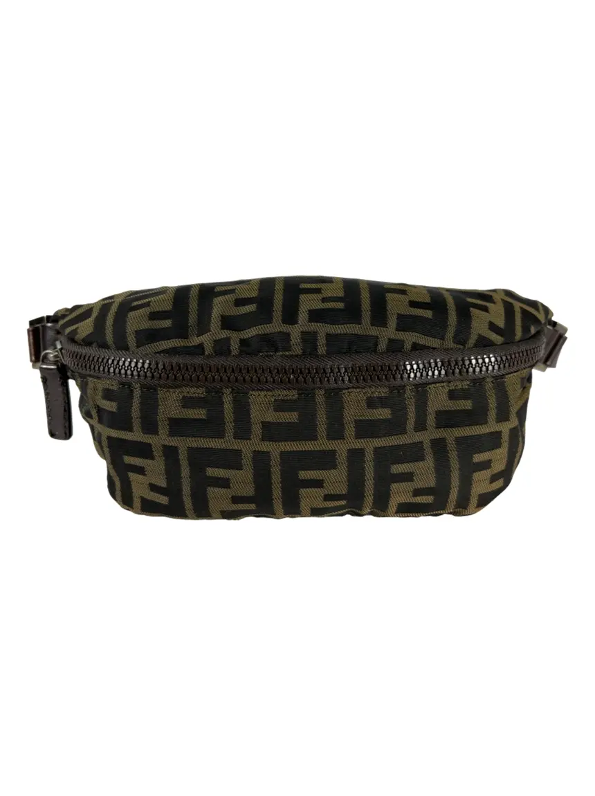 Pochete Fendi Zucca Vintage Marrom - AFH433 Original | Etiqueta Única