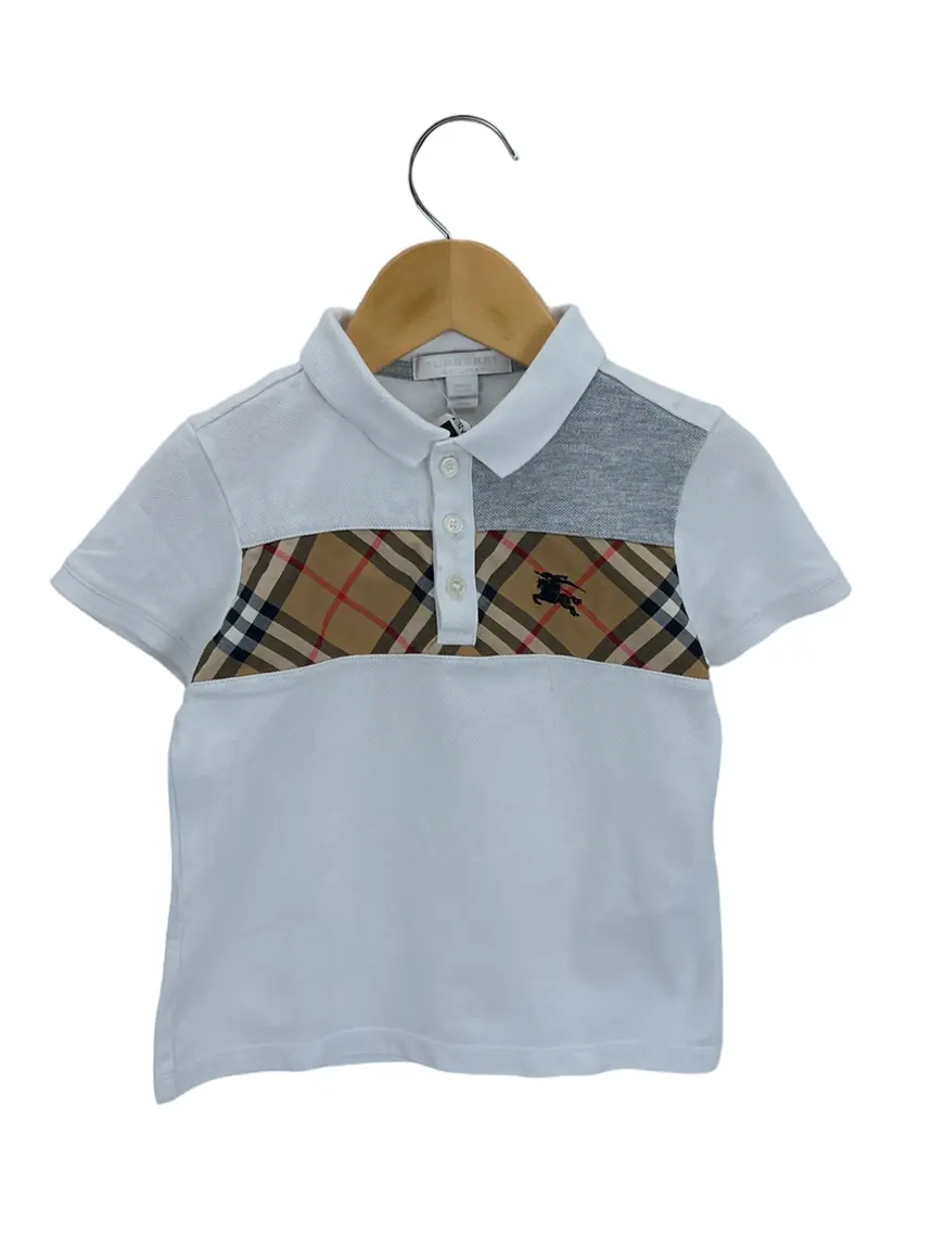 Polo Burberry Check Bordada Original Etiqueta Unica