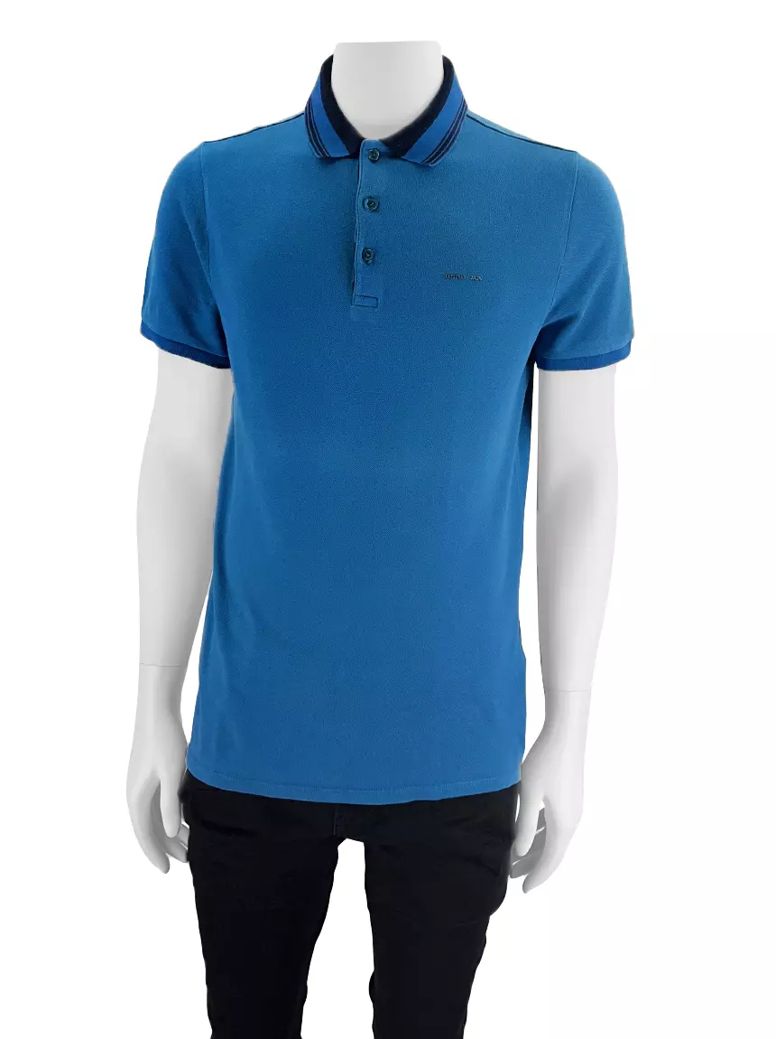 Polo burberry clearance azul