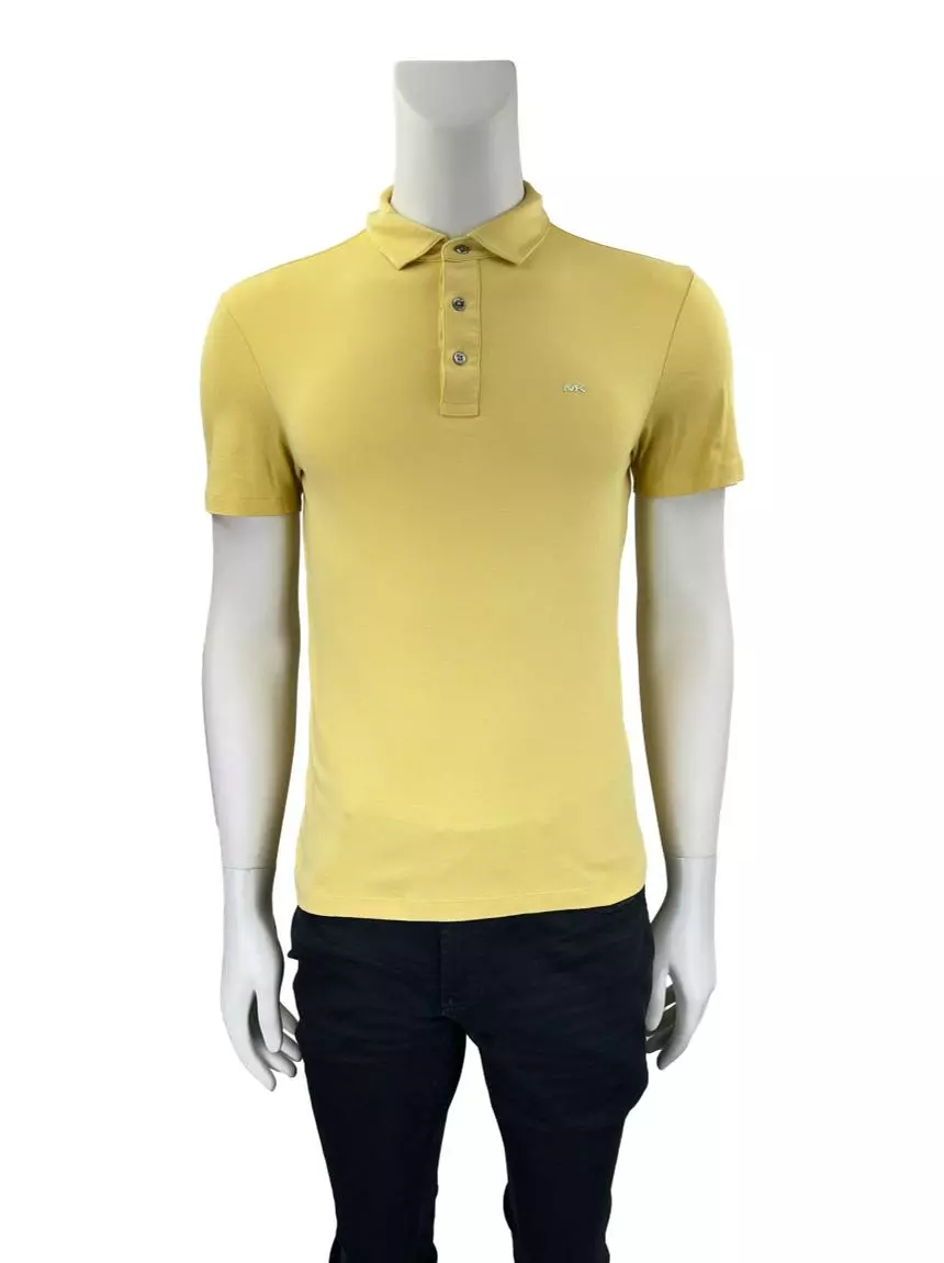 Michael kors polo sale yellow