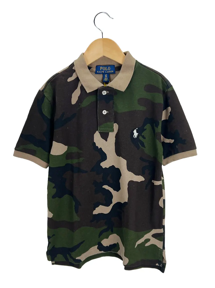 Polo Polo Ralph Lauren Camuflada Verde - JXK67 Original | Etiqueta