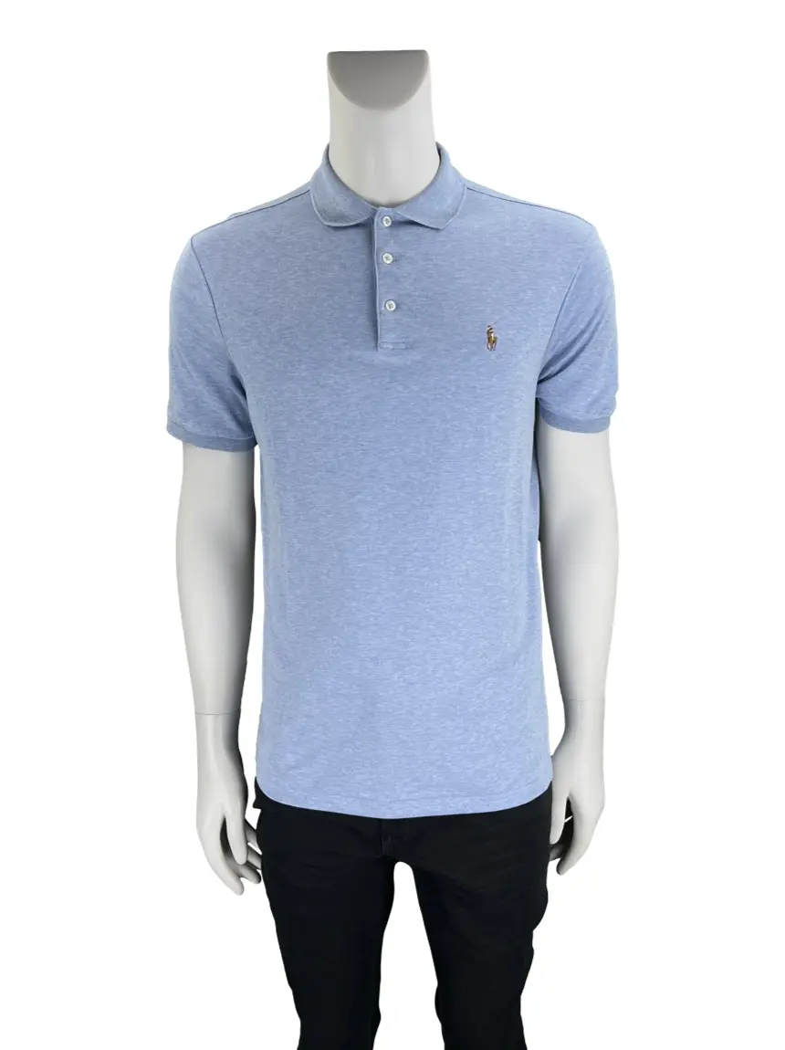 Polo Polo Ralph Lauren Classic Fit Azul - AGPK58 Original
