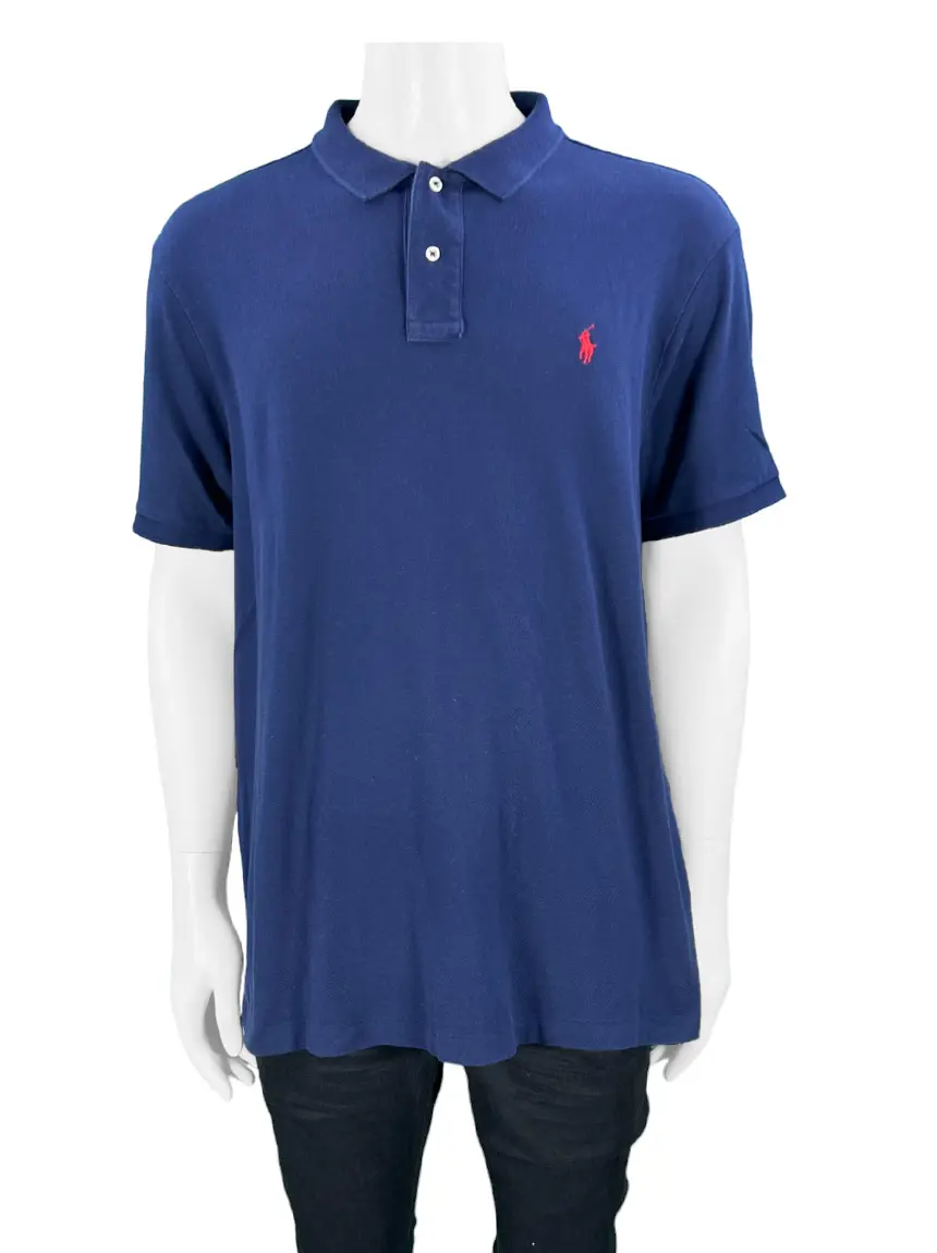 Polo Ralph Lauren Custom Slim Fit Azul - CLEO34 Original