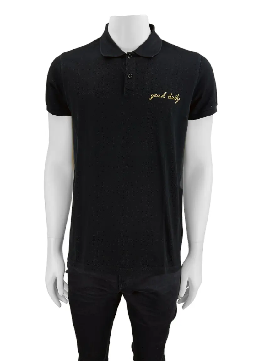 Polo Yves Saint Laurent Yeah Baby Preto - MDQ163 Original